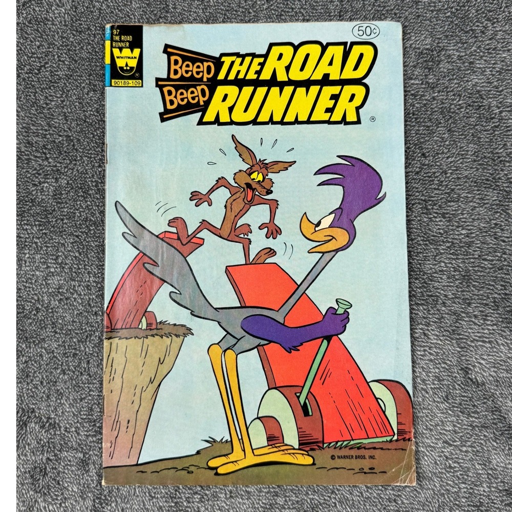 Beep Beep‎ The Road Runner 97 Whitman Comics 1981 Wile E Coyote Looney Tunes